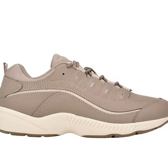 WOMEN'S EASY SPIRIT ROMY WALKING SNEAKERS Taupe shoes 8 - Picture 11 of 15
